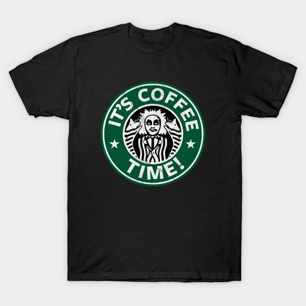 It's Coffee Time! T-Shirt by Spilled Ink